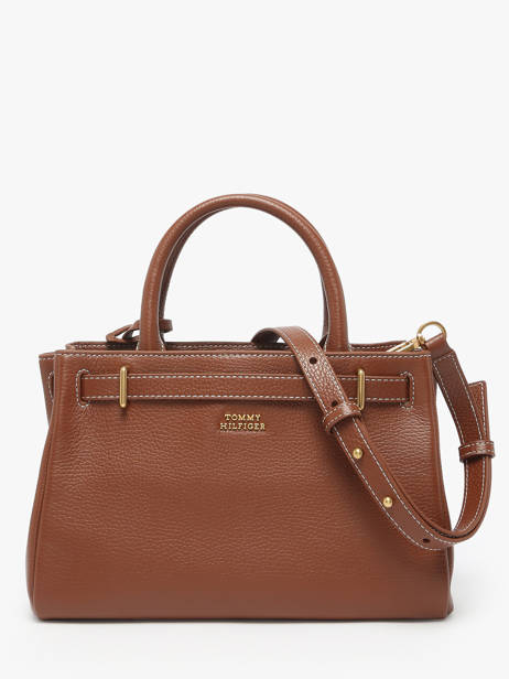 Sac Porté Main American Icon Cuir Tommy hilfiger Vert american icon AW17926 vue secondaire 4