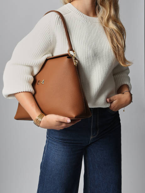 Leather Camelia Shoulder Bag Nathan baume Brown eden 5 other view 1