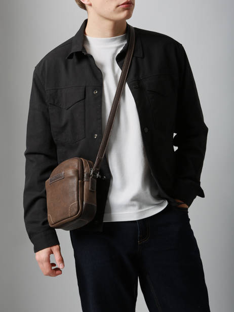 Leather Joseph Crossbody Bag Arthur & aston Brown marco 7 other view 1