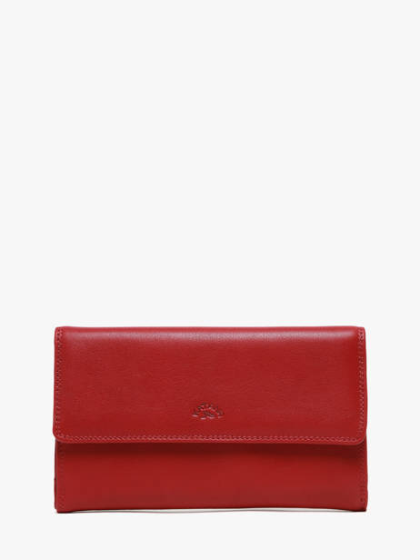 Coin Purse Marina Leather Katana Red marina 753080
