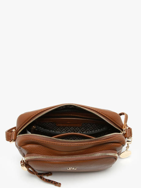 Shoulder Bag Zip Lulu castagnette Brown zip ZITA other view 3