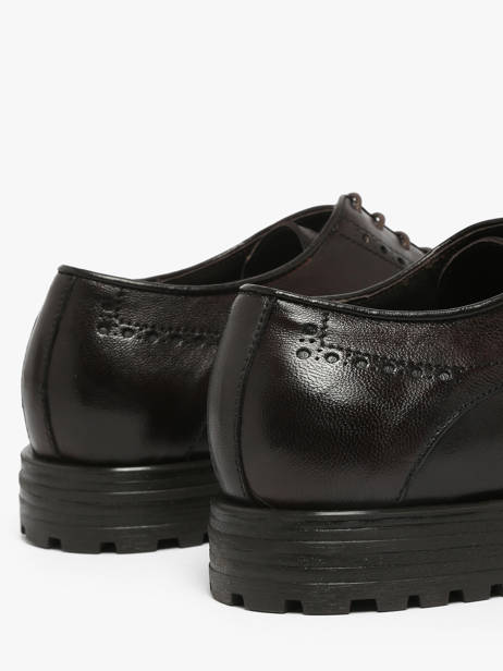 Chaussures Derbies En Cuir Kost Marron men D vue secondaire 2