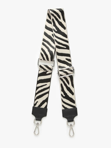 Bandoulière De Sac Zèbre Milano Beige caviar CA25ZBAB