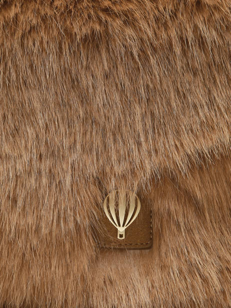 Shoulder Bag Doudou Le voyage en panier Brown doudou AHP266 other view 3