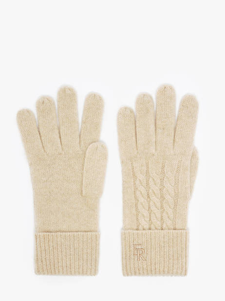 Gants Cachemire Sierra Etrier Beige sierra ESIE431U