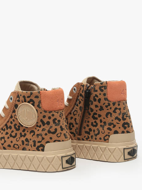 Sneakers In Leather Palladium Brown women 74320234 other view 2