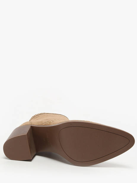 Heeled Boots In Leather Alpe Brown women 54491109 other view 4