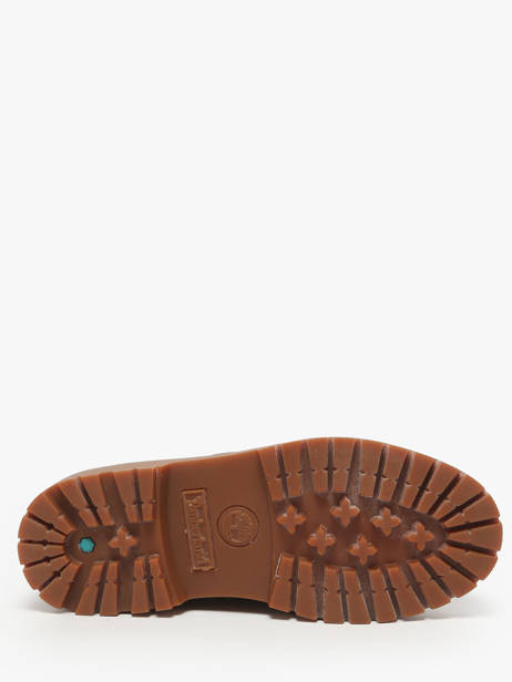 Platform Boat Shoes In Leather Timberland Brown women 2QDMD571 other view 4