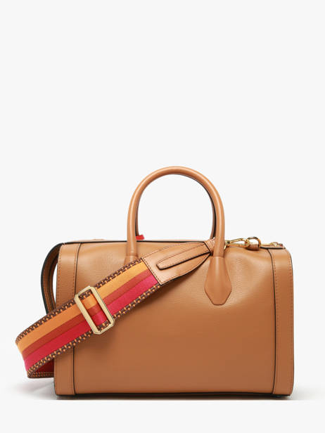 Medium Leather Bcbg Bowling Bag Lancel Brown bcbg A13690 other view 4