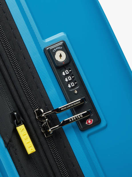 Valise Rigide Extensible Lutece Delsey Bleu lutece 3802820 vue secondaire 1