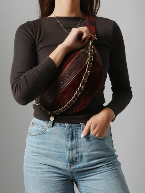 Belt Bag Mila louise Brown vintage 23689FUC other view 1