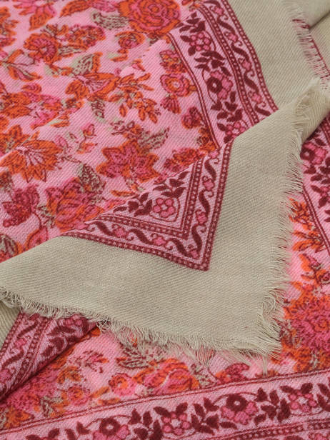 Scarf Bindi atelier Multicolor floral FLL other view 1