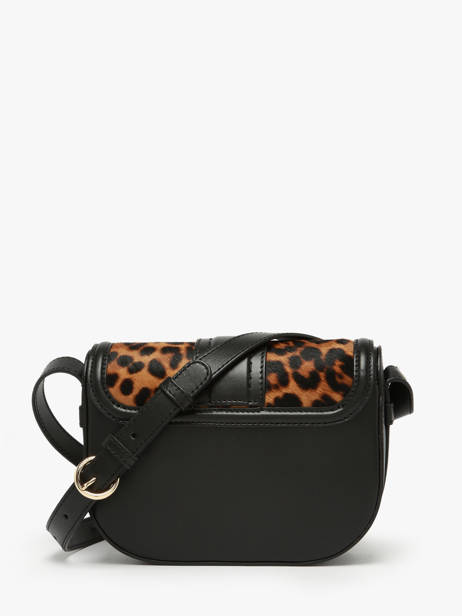 Leather Sienna Leopard Crossbody Bag Lancel Brown sienna A13753 other view 4