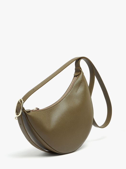 Longchamp Le foulonné Messenger bag Green