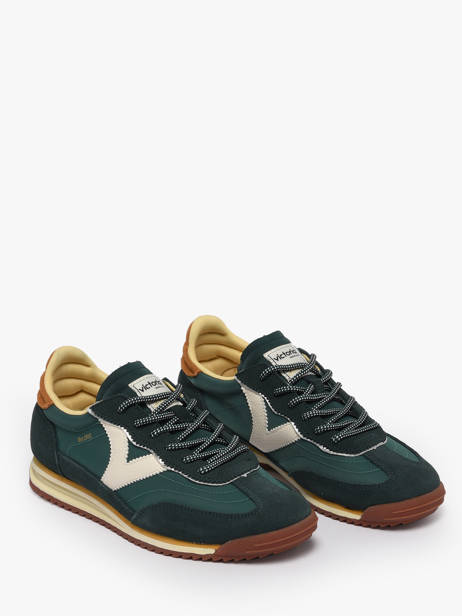 Sneakers Saturno In Leather Victoria Green women 1158102 other view 1