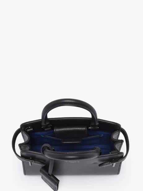 Sac Bandoulière Emily Cuir Le tanneur Noir emily TEMI1630 vue secondaire 3