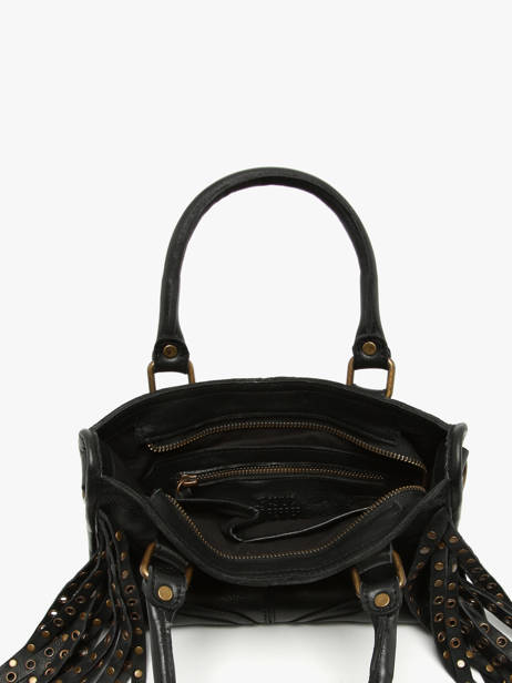 Shoulder Bag Dakota Eyelet Leather Basilic pepper Black dakota eyelet BDAE72 other view 3