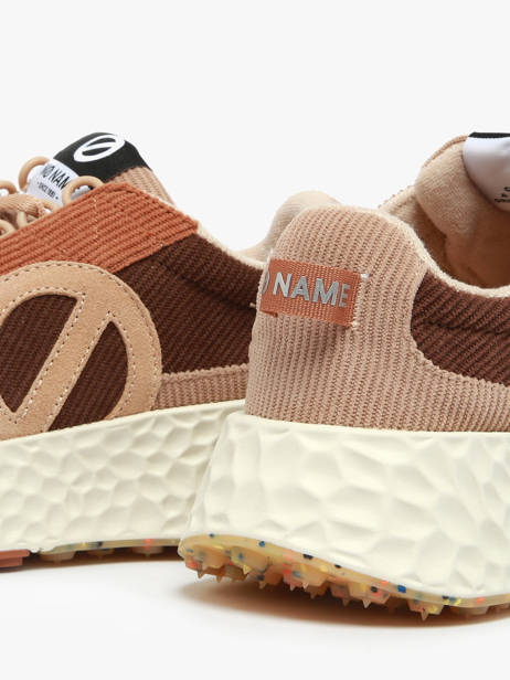 Sneakers Carter Runner In Leather No name Brown women VCDD04DN other view 2