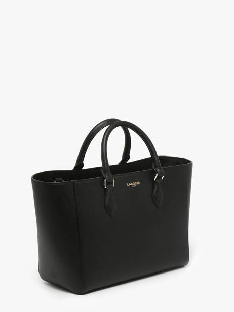 Satchel Champs Elysee Leather Lacoste Black champs elysee NF5102PH other view 2