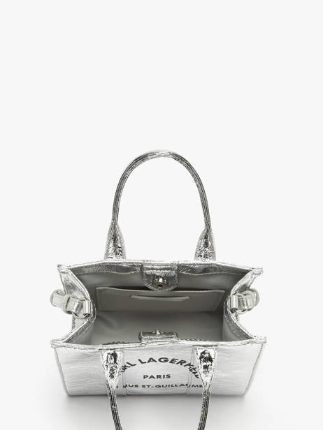Crossbody Bag Rsg Metallic Karl lagerfeld Silver rsg A4W50059 other view 3