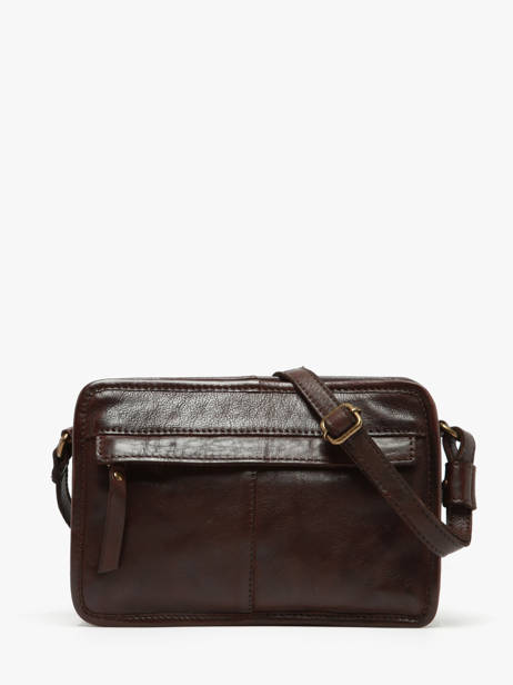 Shoulder Bag Leather Leather Biba Brown leather RAL1L other view 4