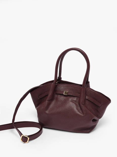 Handbag Caviar Leather Milano Red caviar CA25063 other view 2