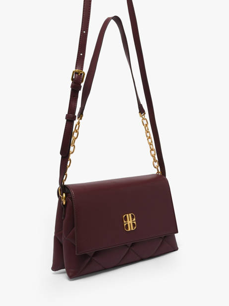 Quilted June Shoulder Bag Laurent david Red ld bags 885 other view 2