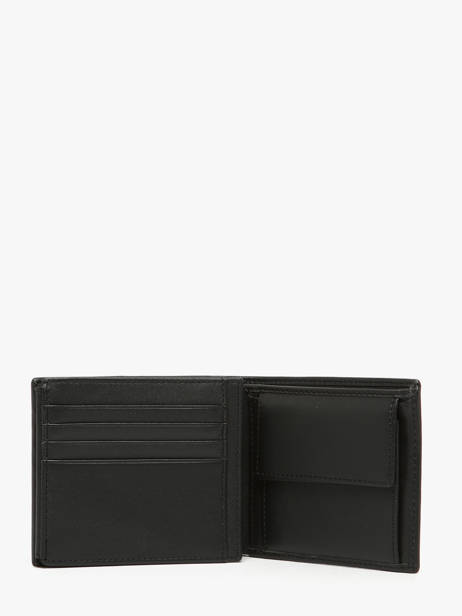 Wallet With Coin Purse Leather Hugo boss Black saffiano HLN526A other view 1