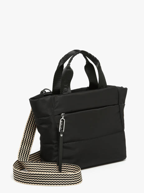 Ccrossbody Satchel Cumulus Recycled Nylon Aube Black cumulus 101CS04 other view 2