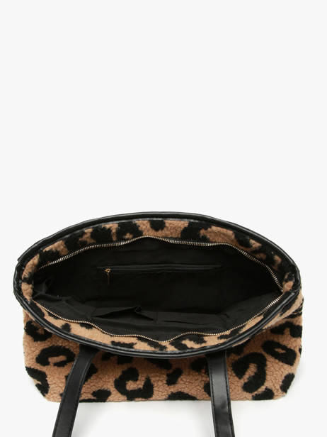 Sac Porté épaule A4 Polaire Miniprix Marron polaire S031 vue secondaire 2