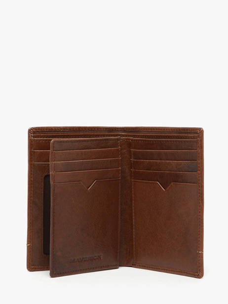 Checkholder Leather Maverick Brown rough gear MAVRG033 other view 2