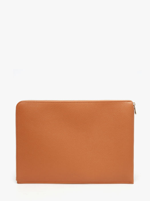 Longchamp Le foulonné Passport cover Brown