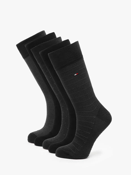Men's Socks 6 Pairs Gift Box Tommy hilfiger Black socks 71235374