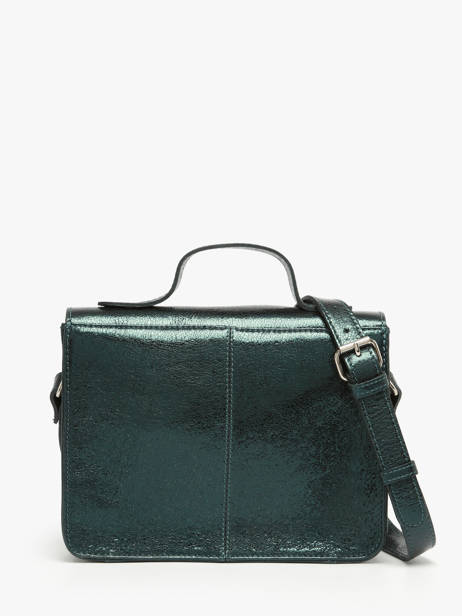 Leather Melle George Minuit Crossbody Bag Paul marius Green minuit GEORGMIN other view 4