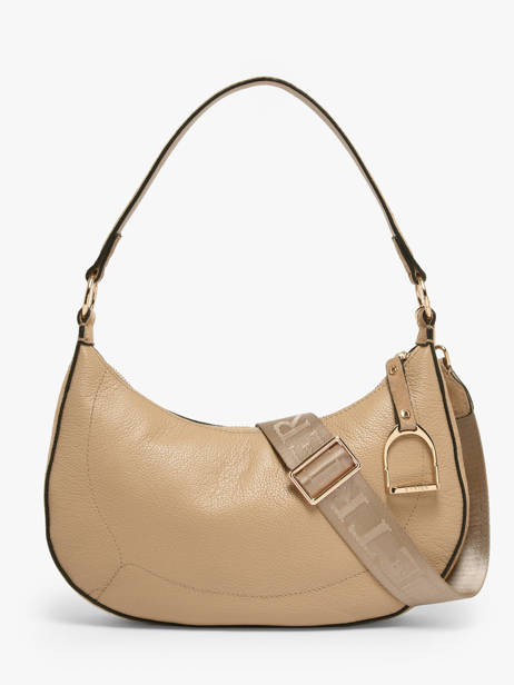 Shoulder Bag Altesse Suede Leather Etrier Beige altesse suede EASU017M other view 4