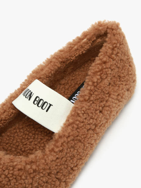 Ballerinas In Leather Moon boot Brown women D2400010 other view 2