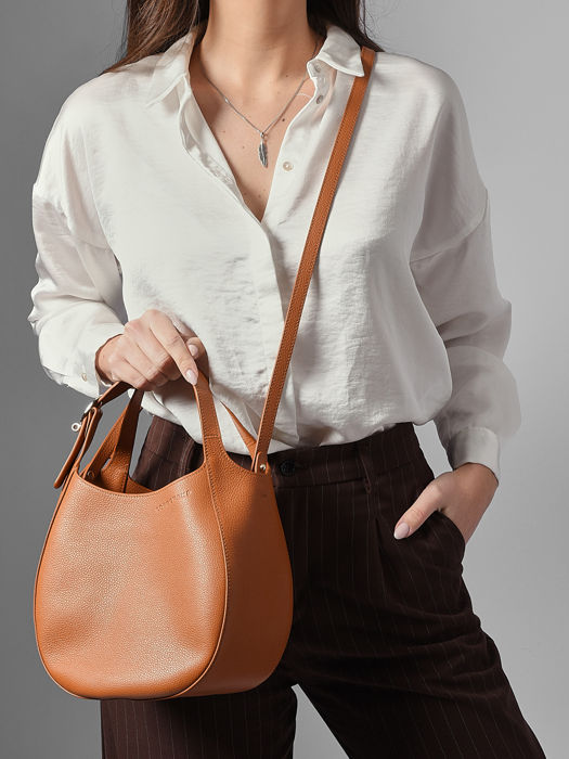 Longchamp Le foulonné Handbag Brown