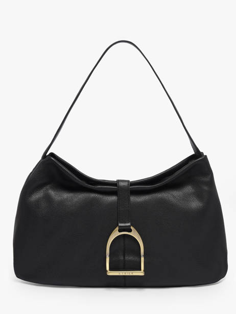 Sac Porté épaule Etalon Cuir Etrier Noir etalon EETA197M