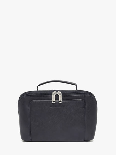 Leather Ange Toiletry Bag Arthur & aston Blue ange 17