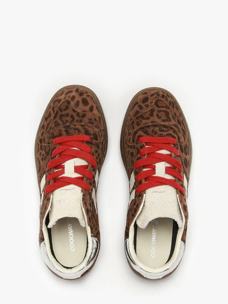 Sneakers In Leather Coolway Brown women 7603298 other view 3
