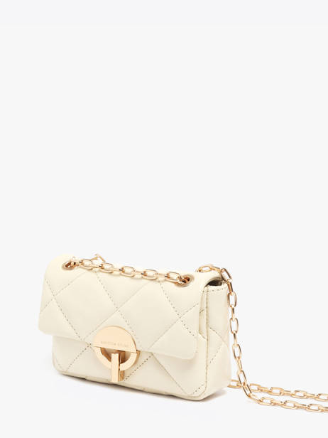 Sac Nano Moon En Cuir Vanessa bruno Beige moon 84V40326 vue secondaire 1