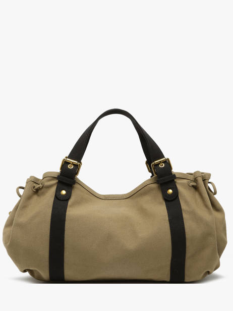 Sac Porté épaule Canvas Coton Gerard darel Vert canvas Z450 vue secondaire 4