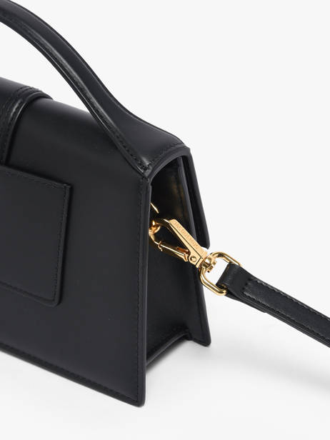 Sac Bandoulière D'occasion Grand Bambino Cuir Jacquemus Noir second life 1566393 vue secondaire 2