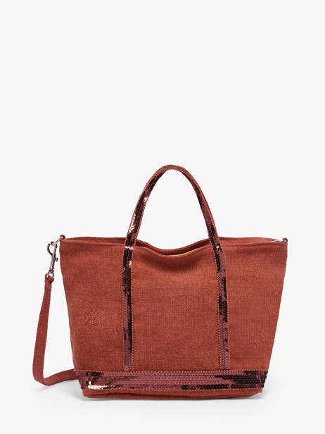 Crossbody Baby Cabas Linen Vanessa bruno Orange cabas lin 31V40410