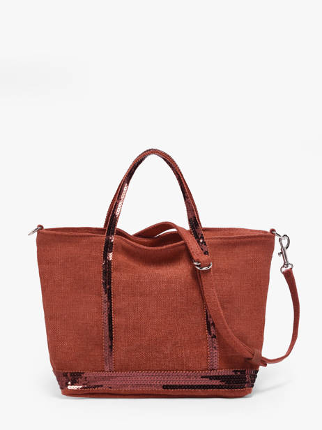 Crossbody Baby Cabas Linen Vanessa bruno Orange cabas lin 31V40410 other view 4