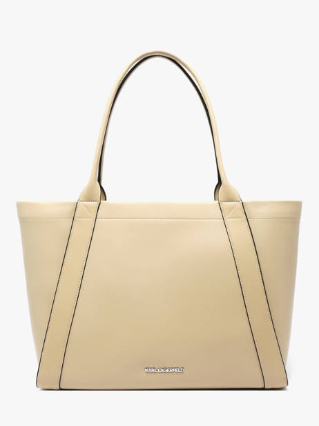 Sac Porté épaule K/ville Cuir Karl lagerfeld Beige k ville B1W30066 vue secondaire 4