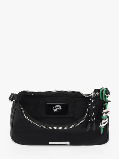 Sac Porté épaule K Ikon Polyester Recyclé Karl lagerfeld Noir k ikon B1W32068 vue secondaire 3