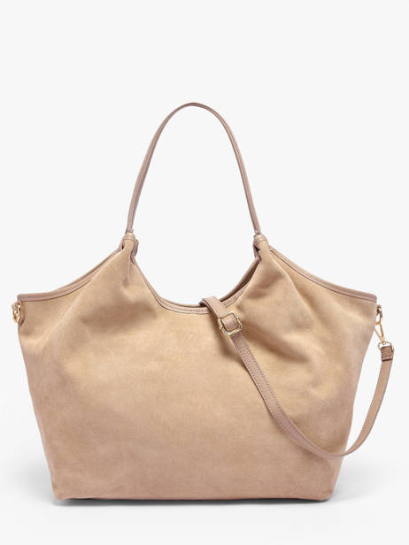 Shoulder Bag Velvet Caviar Leather Milano Beige velvet caviar VC241110 other view 4