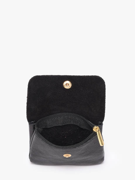 Porte-monnaie Nine Cuir Milano Noir nine NI23092 vue secondaire 1