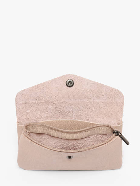 Porte-monnaie Caviar Cuir Milano Beige caviar CA23113 vue secondaire 1